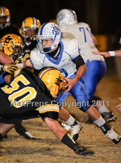 Thumbnail 3 in Lincolnton vs. Polk County (NCHSAA 2A Playoffs) photogallery.