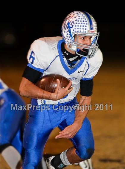 Thumbnail 1 in Lincolnton vs. Polk County (NCHSAA 2A Playoffs) photogallery.