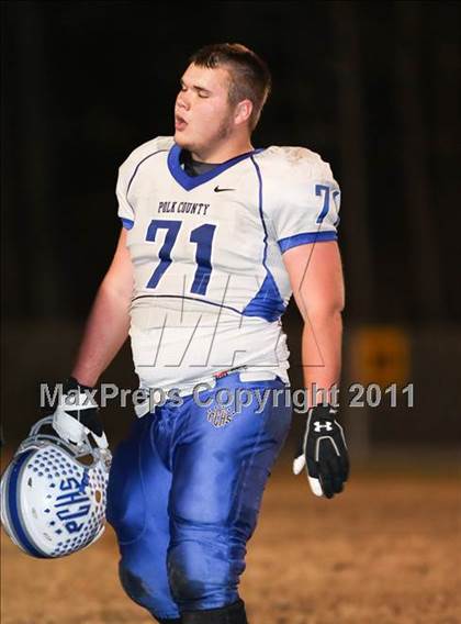 Thumbnail 1 in Lincolnton vs. Polk County (NCHSAA 2A Playoffs) photogallery.