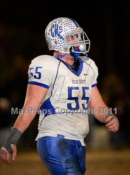 Thumbnail 1 in Lincolnton vs. Polk County (NCHSAA 2A Playoffs) photogallery.