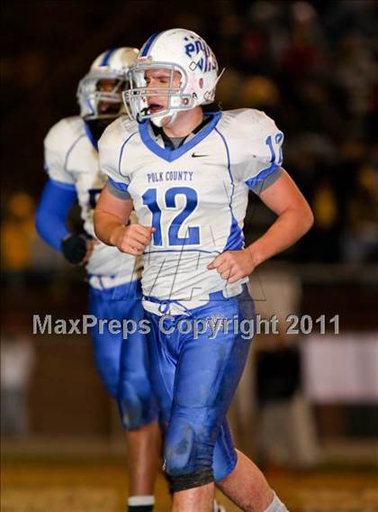 Thumbnail 2 in Lincolnton vs. Polk County (NCHSAA 2A Playoffs) photogallery.