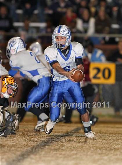Thumbnail 3 in Lincolnton vs. Polk County (NCHSAA 2A Playoffs) photogallery.