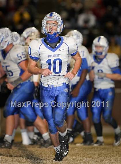 Thumbnail 3 in Lincolnton vs. Polk County (NCHSAA 2A Playoffs) photogallery.