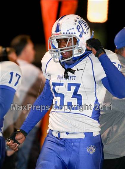 Thumbnail 2 in Lincolnton vs. Polk County (NCHSAA 2A Playoffs) photogallery.