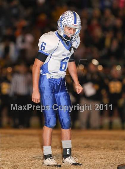 Thumbnail 3 in Lincolnton vs. Polk County (NCHSAA 2A Playoffs) photogallery.