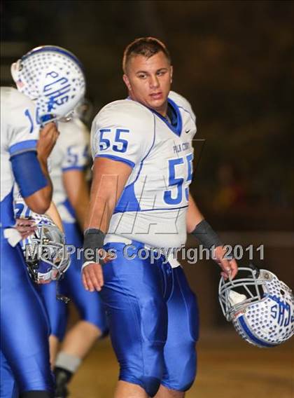 Thumbnail 1 in Lincolnton vs. Polk County (NCHSAA 2A Playoffs) photogallery.