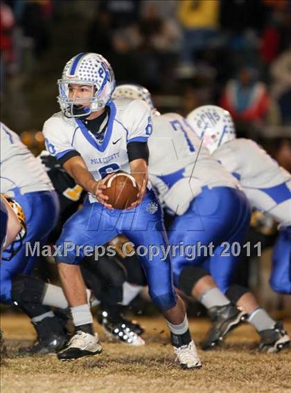 Thumbnail 2 in Lincolnton vs. Polk County (NCHSAA 2A Playoffs) photogallery.
