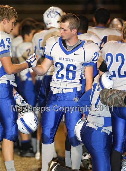 Thumbnail 3 in Lincolnton vs. Polk County (NCHSAA 2A Playoffs) photogallery.