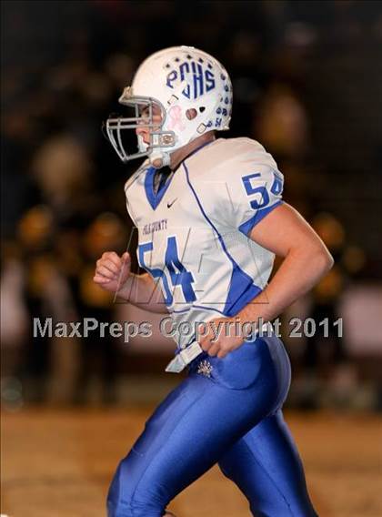 Thumbnail 1 in Lincolnton vs. Polk County (NCHSAA 2A Playoffs) photogallery.