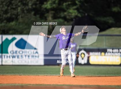 Thumbnail 2 in Starr's Mill vs Cherokee Bluff (GHSA 4A Final - Game 1) photogallery.