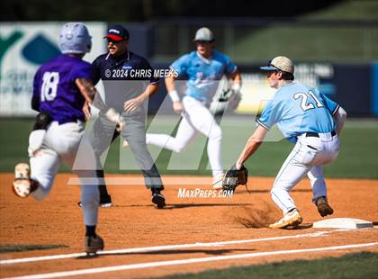 Thumbnail 3 in Starr's Mill vs Cherokee Bluff (GHSA 4A Final - Game 1) photogallery.