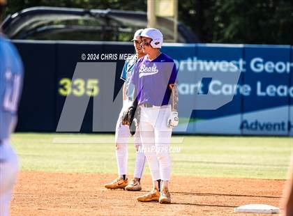 Thumbnail 2 in Starr's Mill vs Cherokee Bluff (GHSA 4A Final - Game 1) photogallery.
