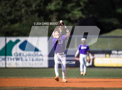 Thumbnail 3 in Starr's Mill vs Cherokee Bluff (GHSA 4A Final - Game 1) photogallery.