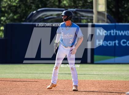Thumbnail 1 in Starr's Mill vs Cherokee Bluff (GHSA 4A Final - Game 1) photogallery.