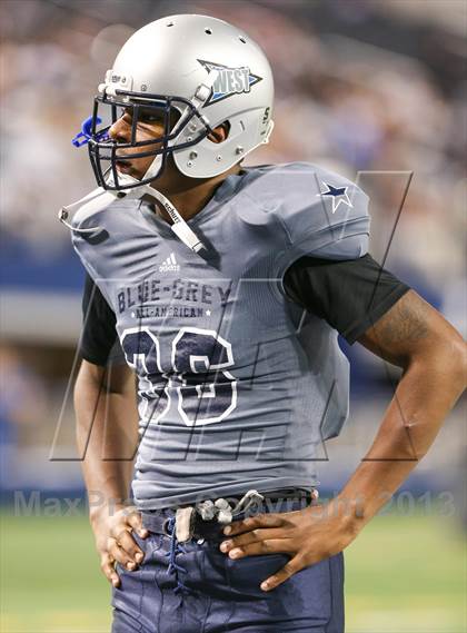 Thumbnail 1 in Blue-Grey All-American Game (@ AT&T Stadium) photogallery.