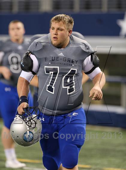 Thumbnail 1 in Blue-Grey All-American Game (@ AT&T Stadium) photogallery.