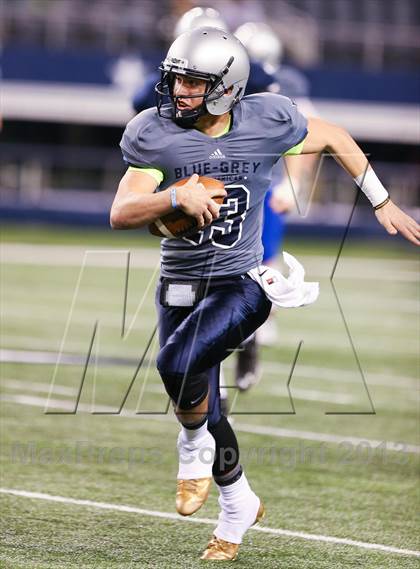 Thumbnail 1 in Blue-Grey All-American Game (@ AT&T Stadium) photogallery.