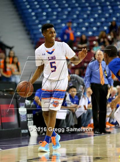 Thumbnail 2 in St. Joseph Notre Dame vs St. Bernard (CIF State D5 Final) photogallery.