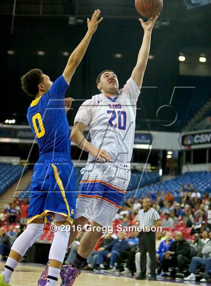 Thumbnail 1 in St. Joseph Notre Dame vs St. Bernard (CIF State D5 Final) photogallery.