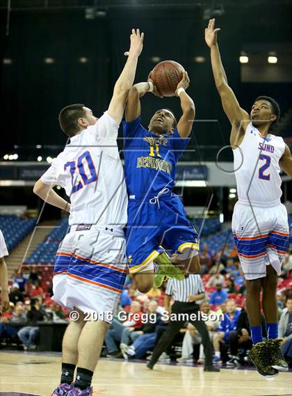 Thumbnail 1 in St. Joseph Notre Dame vs St. Bernard (CIF State D5 Final) photogallery.