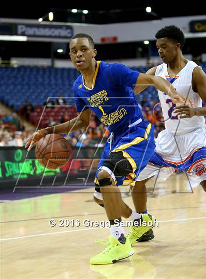 Thumbnail 3 in St. Joseph Notre Dame vs St. Bernard (CIF State D5 Final) photogallery.