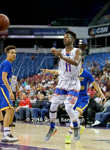 Thumbnail 2 in St. Joseph Notre Dame vs St. Bernard (CIF State D5 Final) photogallery.