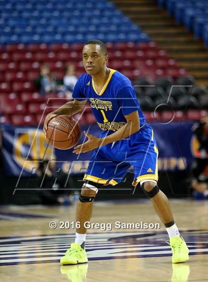 Thumbnail 3 in St. Joseph Notre Dame vs St. Bernard (CIF State D5 Final) photogallery.