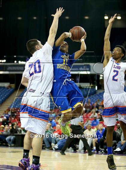 Thumbnail 3 in St. Joseph Notre Dame vs St. Bernard (CIF State D5 Final) photogallery.