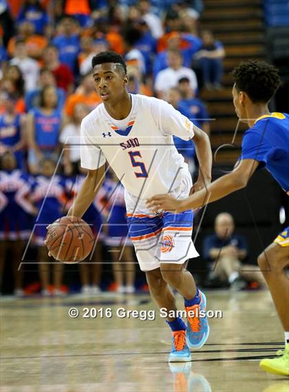 Thumbnail 2 in St. Joseph Notre Dame vs St. Bernard (CIF State D5 Final) photogallery.