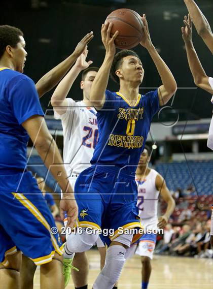 Thumbnail 2 in St. Joseph Notre Dame vs St. Bernard (CIF State D5 Final) photogallery.