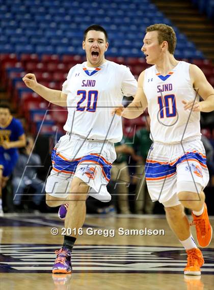 Thumbnail 3 in St. Joseph Notre Dame vs St. Bernard (CIF State D5 Final) photogallery.