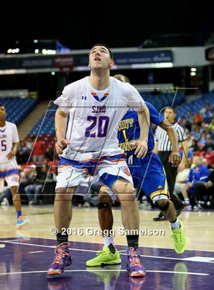 Thumbnail 1 in St. Joseph Notre Dame vs St. Bernard (CIF State D5 Final) photogallery.