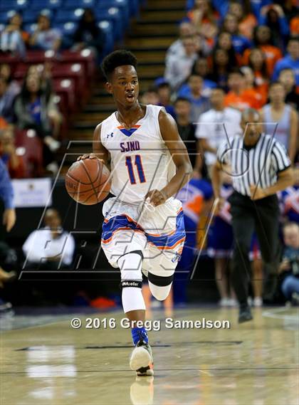Thumbnail 3 in St. Joseph Notre Dame vs St. Bernard (CIF State D5 Final) photogallery.