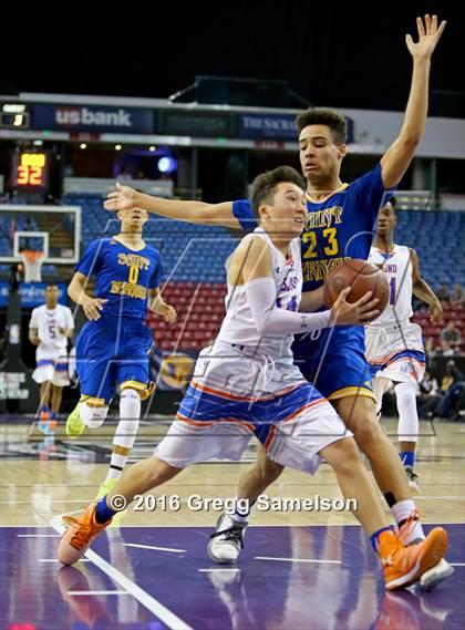 Thumbnail 3 in St. Joseph Notre Dame vs St. Bernard (CIF State D5 Final) photogallery.