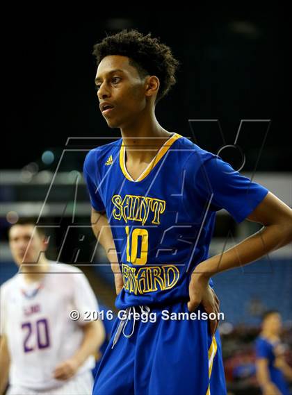 Thumbnail 2 in St. Joseph Notre Dame vs St. Bernard (CIF State D5 Final) photogallery.