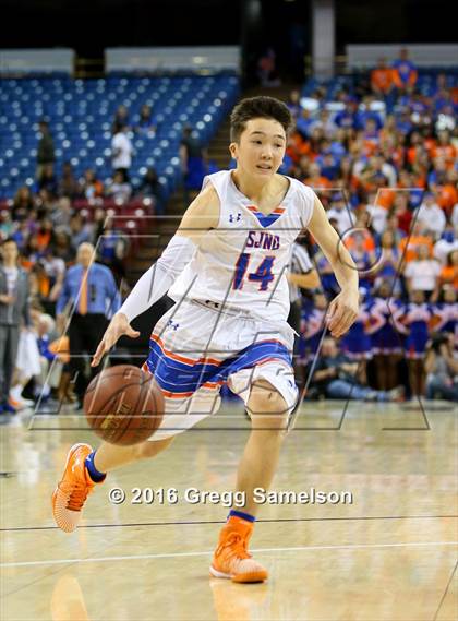 Thumbnail 3 in St. Joseph Notre Dame vs St. Bernard (CIF State D5 Final) photogallery.