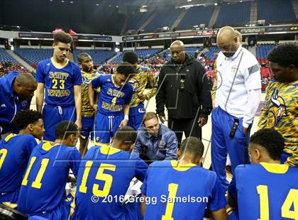 Thumbnail 2 in St. Joseph Notre Dame vs St. Bernard (CIF State D5 Final) photogallery.