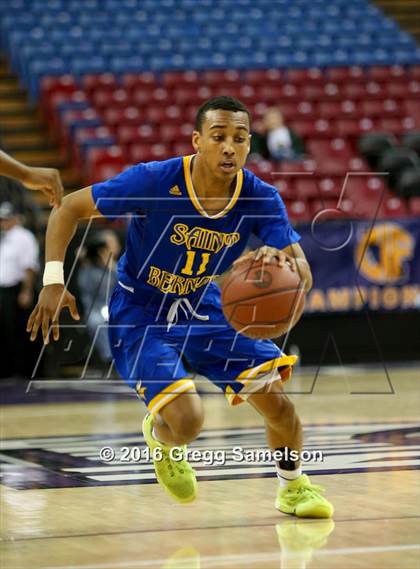 Thumbnail 2 in St. Joseph Notre Dame vs St. Bernard (CIF State D5 Final) photogallery.