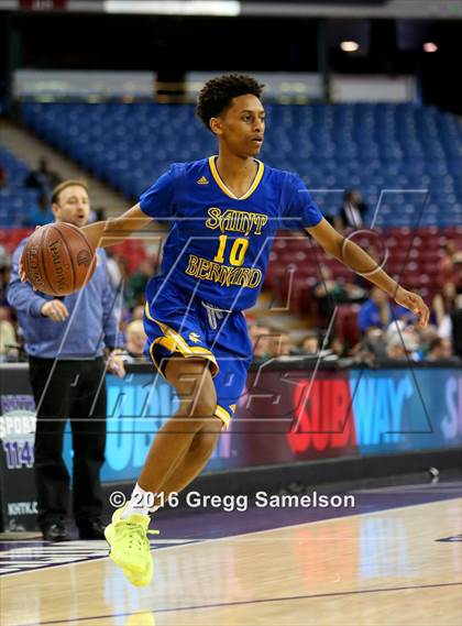 Thumbnail 2 in St. Joseph Notre Dame vs St. Bernard (CIF State D5 Final) photogallery.