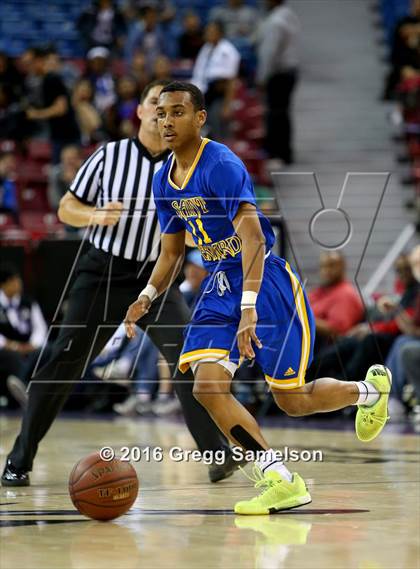 Thumbnail 2 in St. Joseph Notre Dame vs St. Bernard (CIF State D5 Final) photogallery.