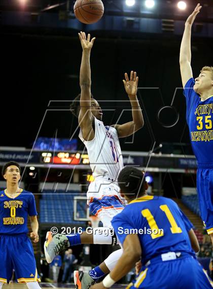 Thumbnail 2 in St. Joseph Notre Dame vs St. Bernard (CIF State D5 Final) photogallery.