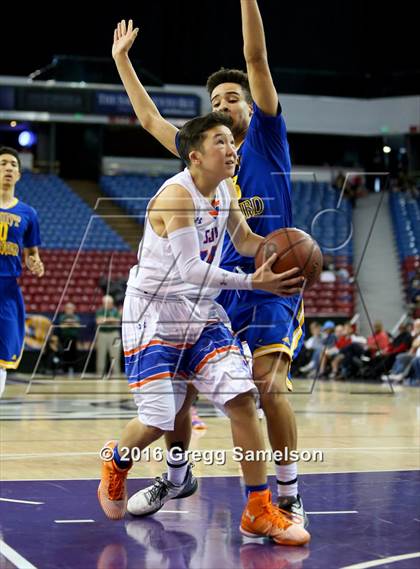 Thumbnail 1 in St. Joseph Notre Dame vs St. Bernard (CIF State D5 Final) photogallery.