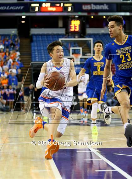 Thumbnail 3 in St. Joseph Notre Dame vs St. Bernard (CIF State D5 Final) photogallery.
