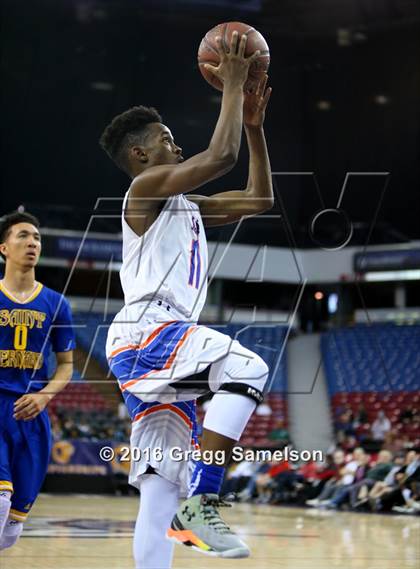 Thumbnail 3 in St. Joseph Notre Dame vs St. Bernard (CIF State D5 Final) photogallery.