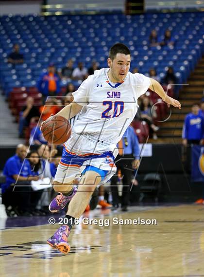 Thumbnail 3 in St. Joseph Notre Dame vs St. Bernard (CIF State D5 Final) photogallery.