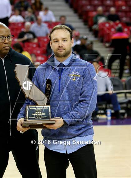 Thumbnail 2 in St. Joseph Notre Dame vs St. Bernard (CIF State D5 Final) photogallery.