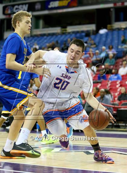 Thumbnail 2 in St. Joseph Notre Dame vs St. Bernard (CIF State D5 Final) photogallery.