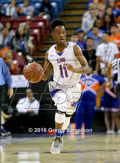 Thumbnail 3 in St. Joseph Notre Dame vs St. Bernard (CIF State D5 Final) photogallery.