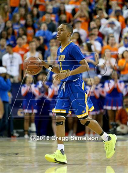 Thumbnail 2 in St. Joseph Notre Dame vs St. Bernard (CIF State D5 Final) photogallery.