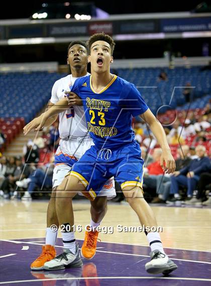 Thumbnail 1 in St. Joseph Notre Dame vs St. Bernard (CIF State D5 Final) photogallery.